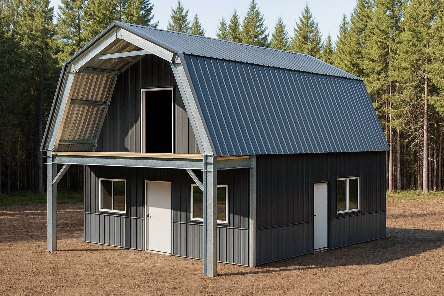 Advantages and disadvantages of pre engineered metal buildings vs conventional steel buildings in modern construction
